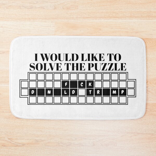 Item preview, I Would Like To Solve The Puzzle Funny Political Satire designed and sold by tarzbol.