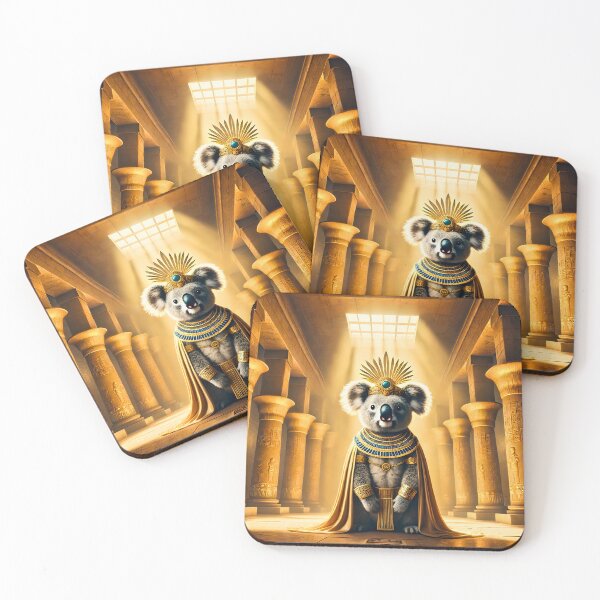Item preview, Ancient Egyptian Koala God designed and sold by Koalangel.