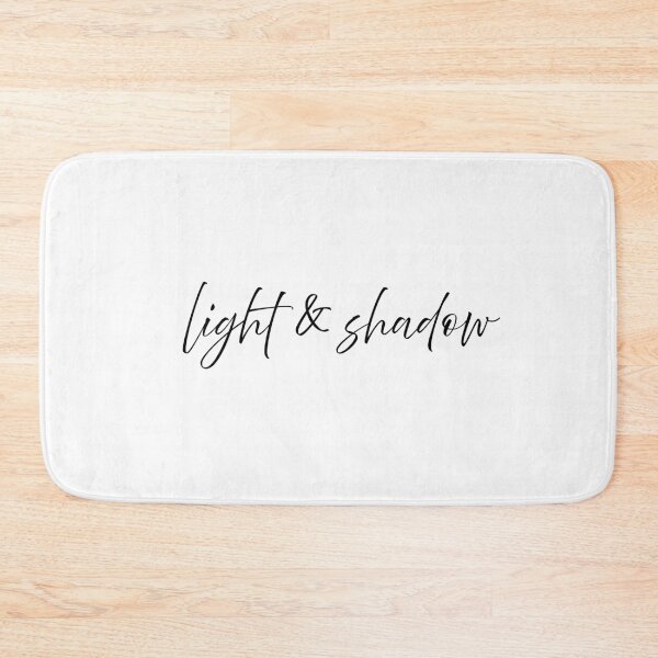 Item preview, Minimal Aesthetic Typography "Light and Shadow" Photography Script Design designed and sold by onubi.