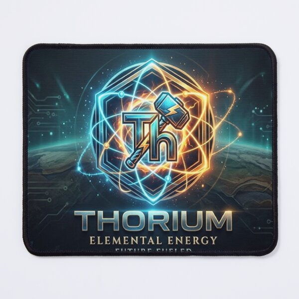 Item preview, Thorium Elemental Energy Future Tech Logo designed and sold by GouravArts.