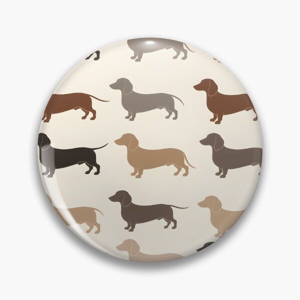 Item preview, Dachshund pattern designed and sold by 3ling_Design.