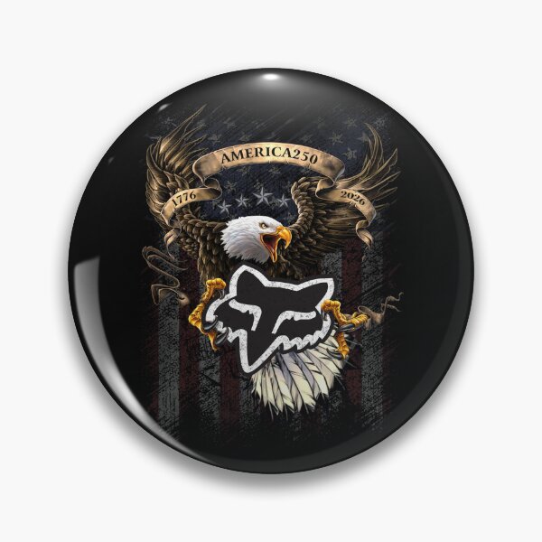Item preview, Fox Racing America 250th Anniversary Patriotic Eagle designed and sold by MillieRhodes.