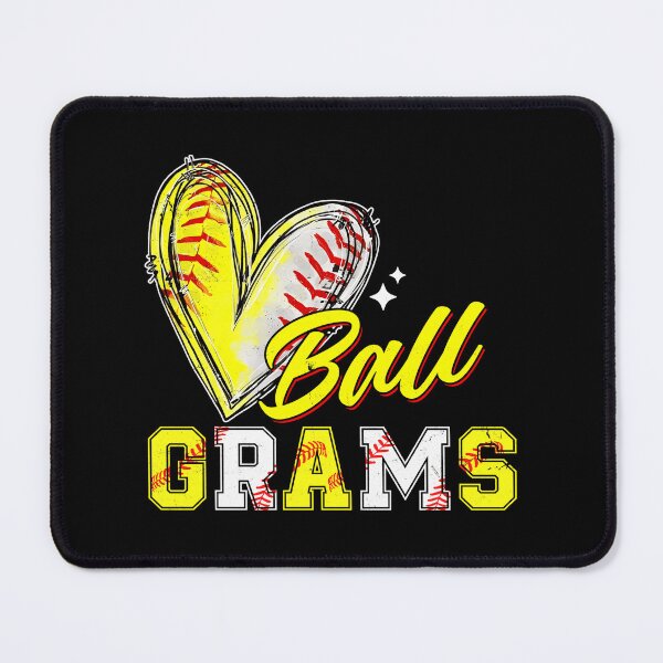 Item preview, Ball Grams Softball Heart Funny Grandma designed and sold by miaa-artistshop.