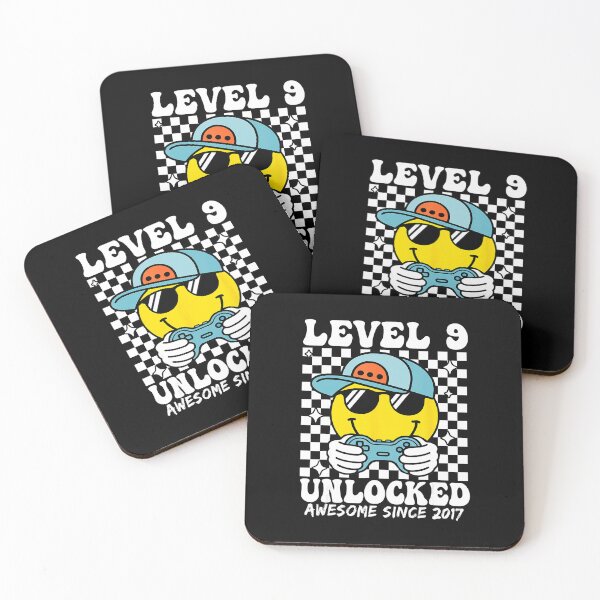 Item preview, Level 9 Unlocked Funny Gamer Birthday  designed and sold by FGTV2021.