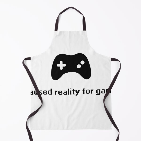 Item preview, I Paused Reality For Gaming – Immersive gamer design and video game humor designed and sold by Setrof-Digital.