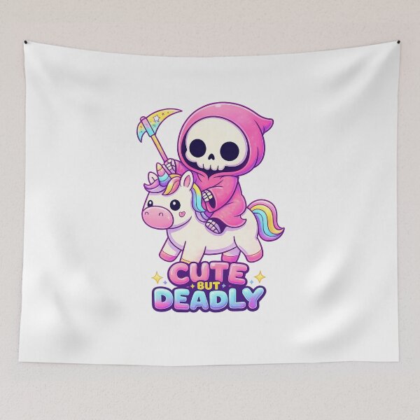 Item preview, Cute But Deadly | Kawaii Danger Aesthetic Design designed and sold by SoftSproutstu.