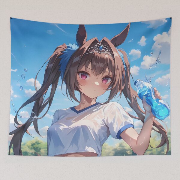 Item preview, Daiwa Scarlet Uma Musume Pretty Derby Summer Racetrack Energy designed and sold by PMartistStudio.