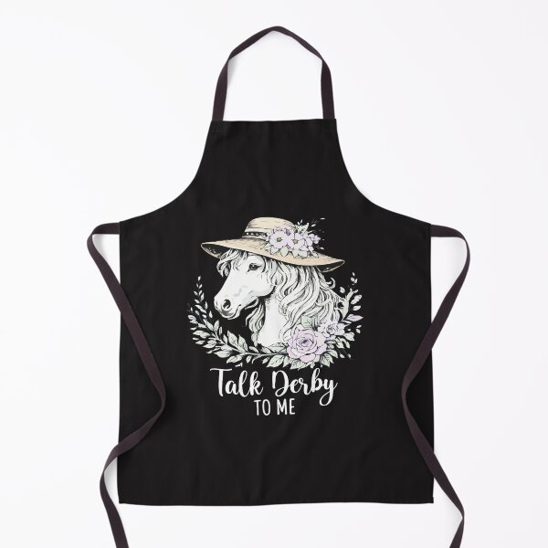Item preview, Talk Derby To Me Funny Horse Racing Floral Equestrian Design designed and sold by kiralynstration.