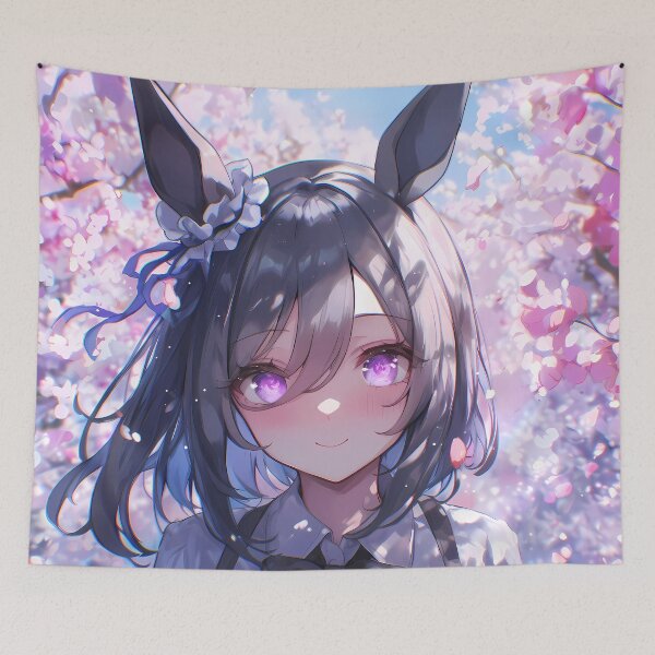 Item preview, Eishin Flash Uma Musume Pretty Derby Cherry Blossom Dream designed and sold by PMartistStudio.
