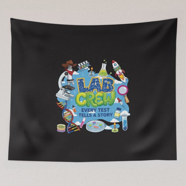 Item preview, Lab Crew Funny Laboratory Team Medical Assistant Lab Week Design designed and sold by kiralynstration.