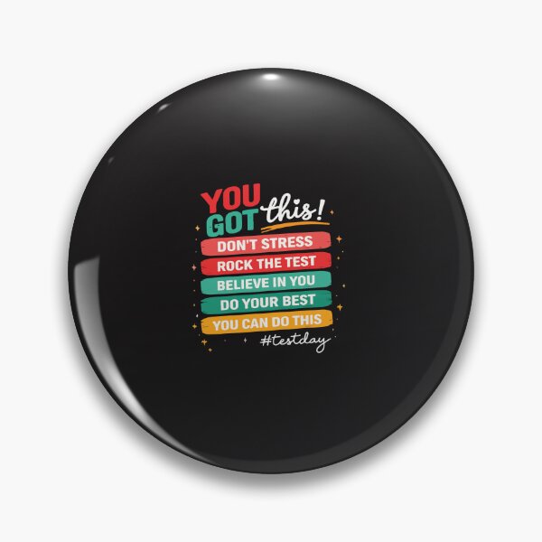 Item preview, You Got This Test Day Teacher School Testing Motivation Design designed and sold by kiralynstration.