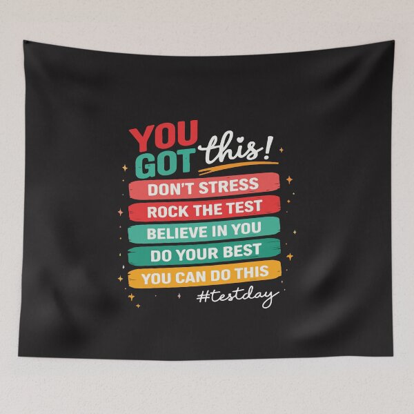 Item preview, You Got This Test Day Teacher School Testing Motivation Design designed and sold by kiralynstration.
