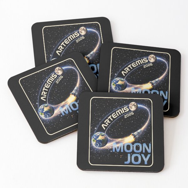 Item preview, Artemis II 2026 moon joy artemis  designed and sold by BlightedArt.