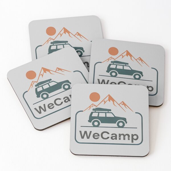 Item preview, We Camp  designed and sold by MrDomStore.