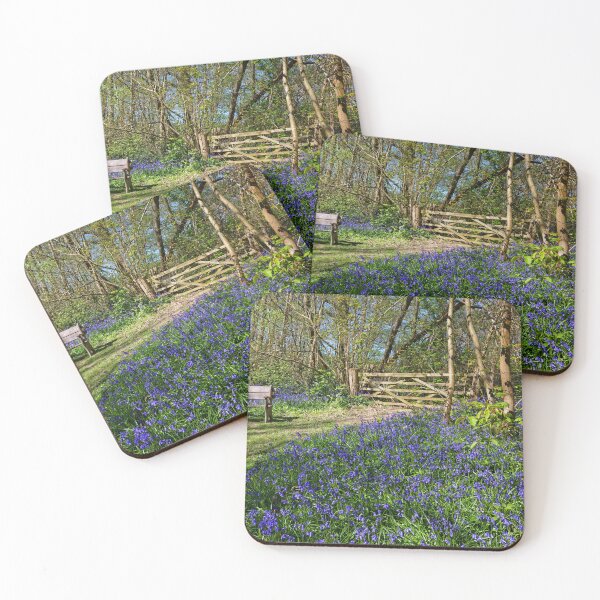 Item preview, Sit a while in the Bluebells in Hole Park Kent UK designed and sold by John Gilham - Landscape Photography.