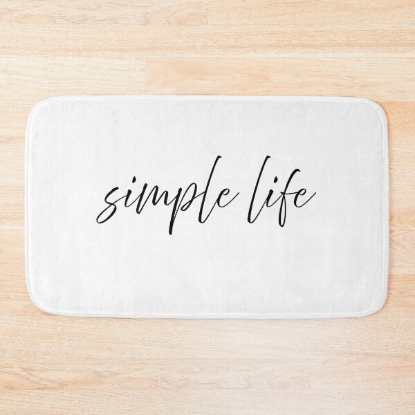 Item preview, Simple Life Minimal Handwritten Typography Quote Aesthetic Script Design designed and sold by onubi.