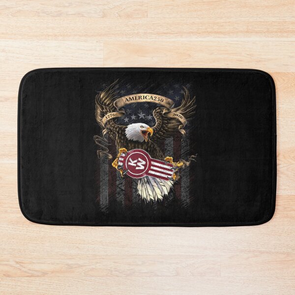 Item preview, America 250 Years Kenworth Trucker Eagle Flag 1776 - 2026 designed and sold by MillieRhodes.