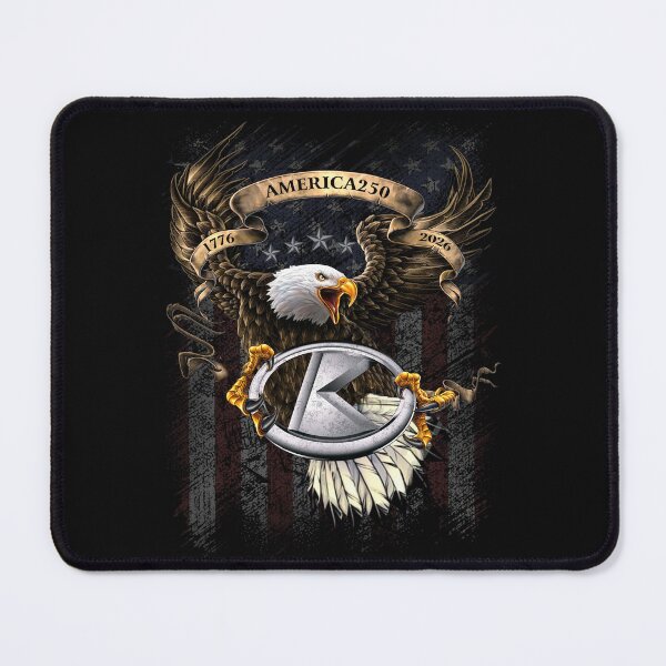 Item preview, America 250 Kubota Eagle - 1776-2026 Semiquincentennial Trucker Design designed and sold by MillieRhodes.