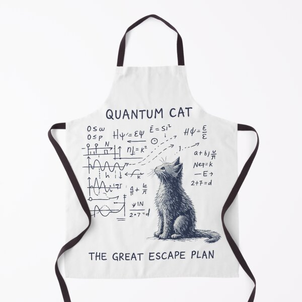 Item preview, Quantum Cat – Funny Physics Cat Nerd Design designed and sold by myforestfog.