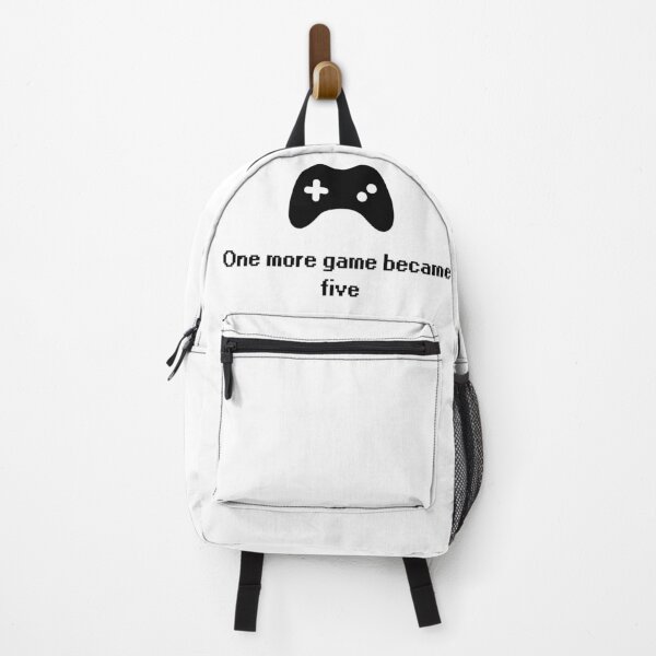 Item preview, One More Game Became Five – Funny Gamer Addiction Quote Design designed and sold by Setrof-Digital.