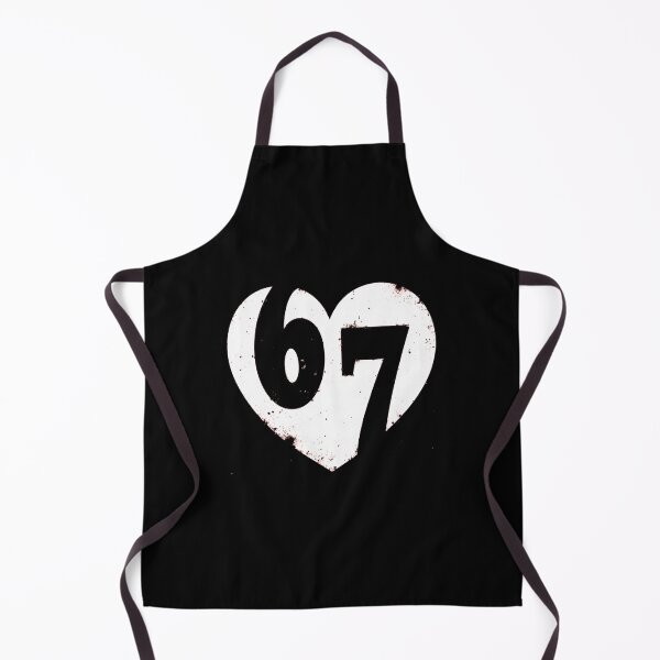 Item preview, 67 Heart Minimal Number  designed and sold by gladysenglish.