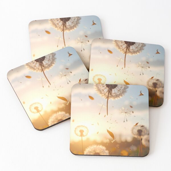 Item preview, Dandelion flowers in sunlight designed and sold by Creative Visualize.
