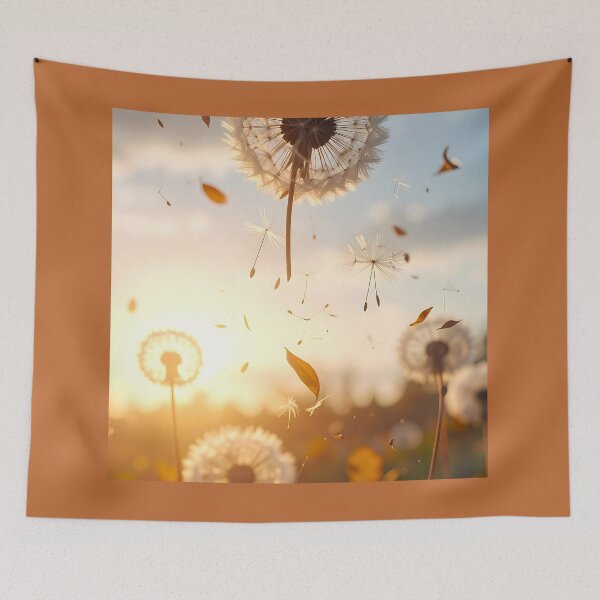 Item preview, Dandelion flowers in sunlight designed and sold by Creative Visualize.