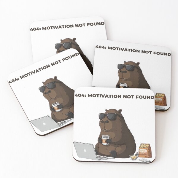 Item preview, Cute Capybara Chilling with Laptop | Funny Work From Home Animal Meme designed and sold by ayatstudio.