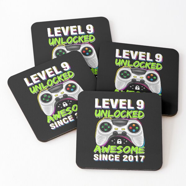 Item preview, Level 9 Unlocked Awesome Since 2017 Gamer designed and sold by FGTV2021.