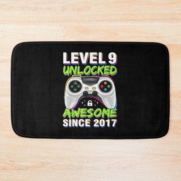 Item preview, Level 9 Unlocked Awesome Since 2017 Gamer designed and sold by FGTV2021.