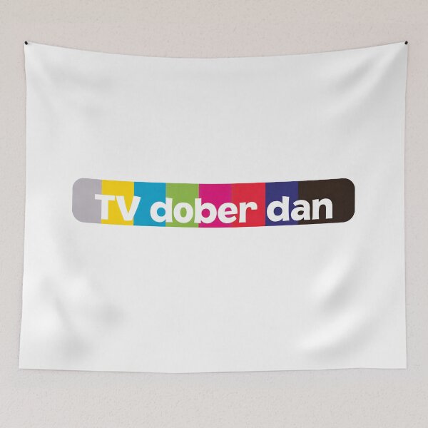 Item preview, TV Dober Dan Logo designed and sold by alloutshirts.