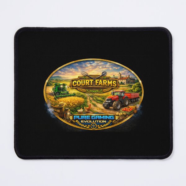 Item preview, FS22 Court Farms Custom Image with Background designed and sold by CMP-Tees.