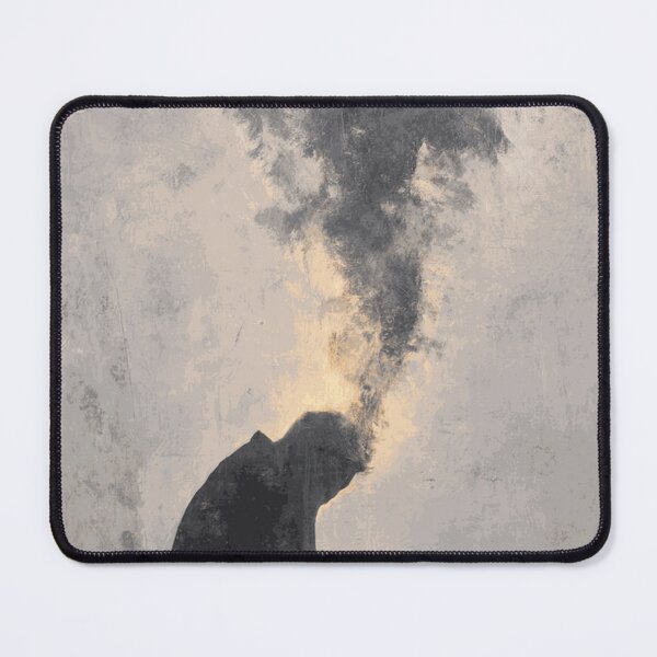 Item preview, Dark Mind – Abstract Depression Art Silhouette designed and sold by ZenithLab63.
