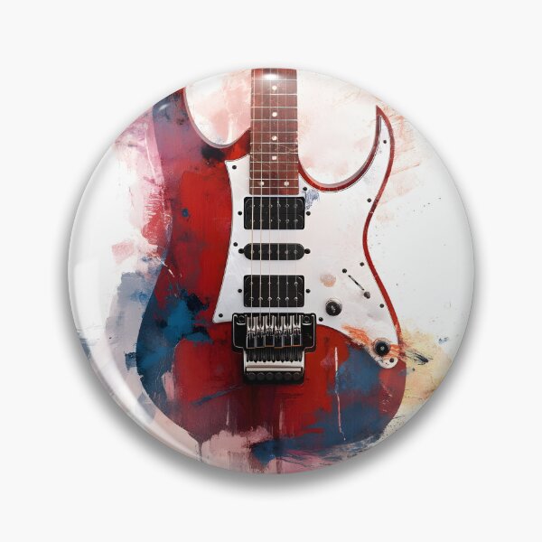 Item preview, a colorful electric guitar painting designed and sold by gut2000.
