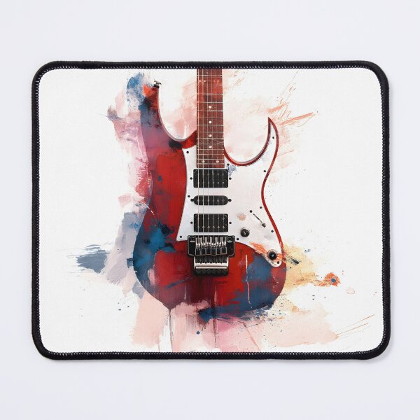 Item preview, a colorful electric guitar painting designed and sold by gut2000.