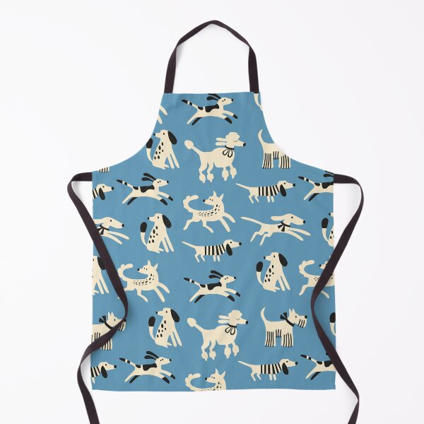 Item preview, Dog Days Blue designed and sold by hamburgerliebe.