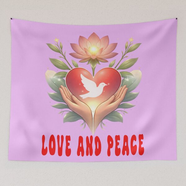 Item preview, Love And Peace Design 3 designed and sold by DigitalandPhoto.