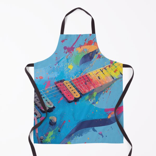 Item preview, a colorful electric guitar painting designed and sold by gut2000.