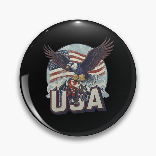 Item preview, USA Hockey Eagle vs Canada Goose 1980 & 2026 Victory designed and sold by MillieRhodes.