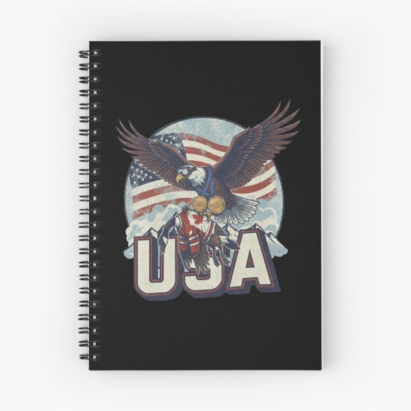 Item preview, USA Hockey Eagle vs Canada Goose 1980 & 2026 Victory designed and sold by MillieRhodes.