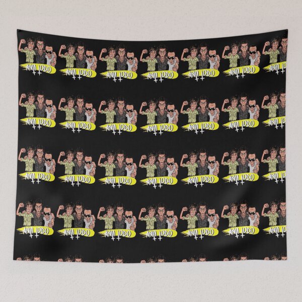 Item preview, Arte de caricatura de la banda de rock Anti Todo designed and sold by MillieRhodes.