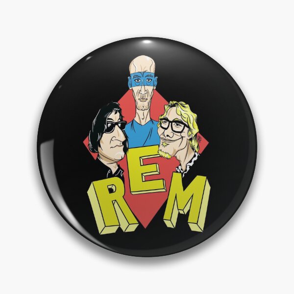 Item preview, R.E.M. Band Caricature Art designed and sold by MillieRhodes.