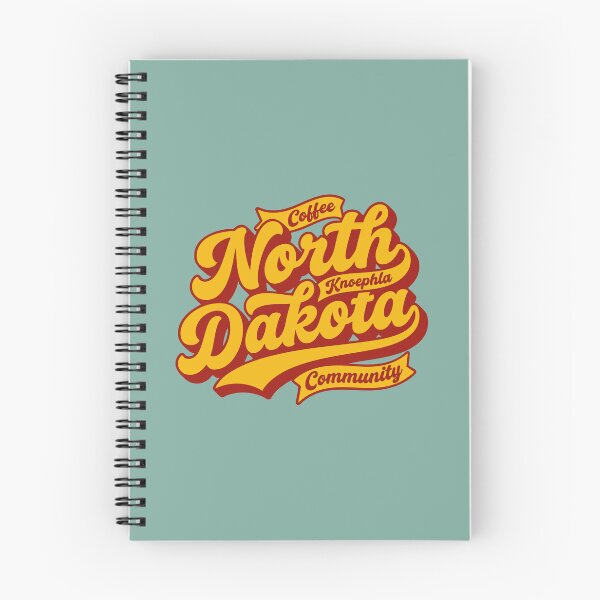 Item preview, North Dakota Retro Fat Script Coffee Knoephla Community Vintage designed and sold by Cozy-Old-Pub.
