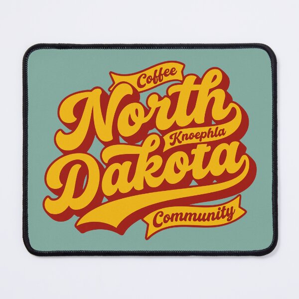 Item preview, North Dakota Retro Fat Script Coffee Knoephla Community Vintage designed and sold by Cozy-Old-Pub.