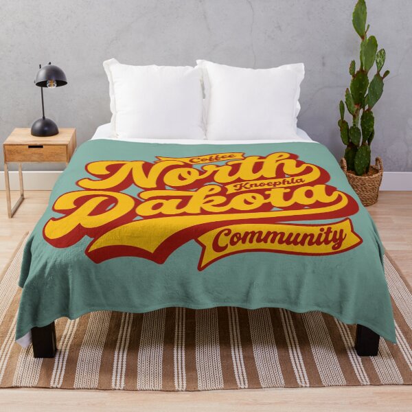 Item preview, North Dakota Retro Fat Script Coffee Knoephla Community Vintage designed and sold by Cozy-Old-Pub.