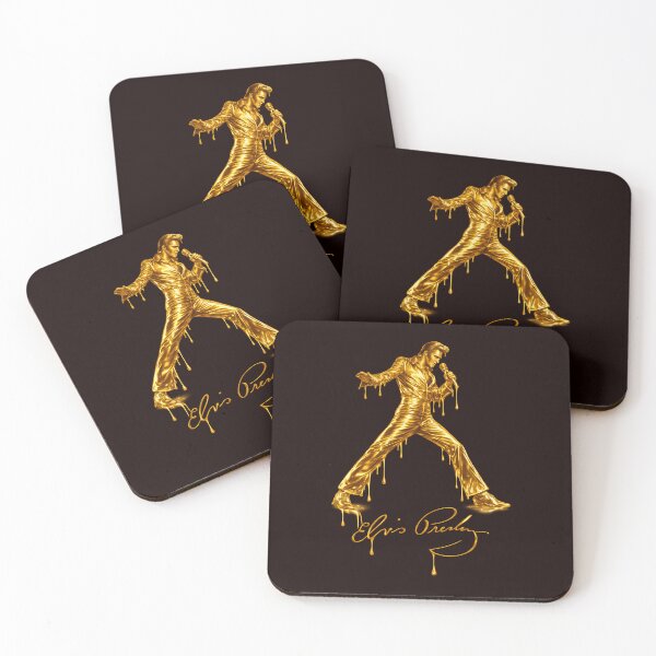 Item preview, Golden Elvis Airbrush by Lulu Leb designed and sold by LuluLeb.