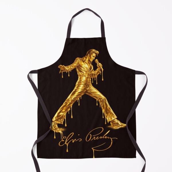 Item preview, Golden Elvis Airbrush by Lulu Leb designed and sold by LuluLeb.