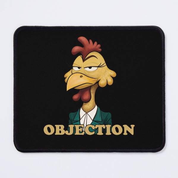 Item preview, Objection Funny Chicken Lawyer Corporate Humor Gift designed and sold by FMproject.
