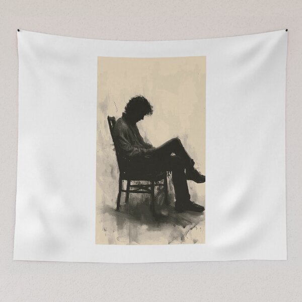 Item preview, Pensive Silhouette designed and sold by ZenithLab63.