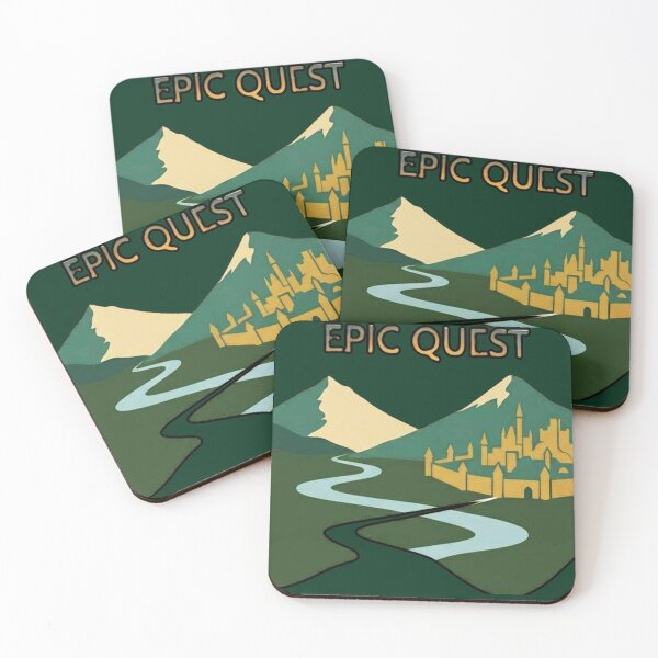 Item preview, epic quest abstract nature designed and sold by  Mudikeys.